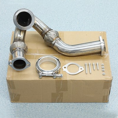 Stainless For 2003-2007 FORD 6.0L POWERSTROKE 6.0 HEAVY-DUTY Y PIPE UP PIPE