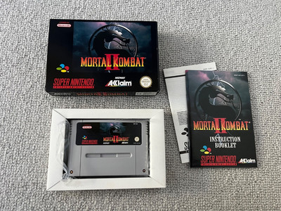 Mortal Kombat 2 Nintendo Snes