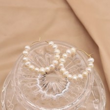 Christmas Earring Retro Stud Women Jewelry Accessories Pearls Girls Gown