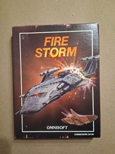 Commodore 64 Fire Storm CIB completo TESTATO Omnisoft Starbuck RARO