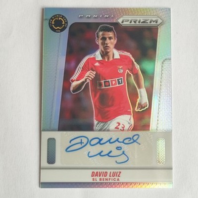 2025 Panini Prizm FIFA Club World Cup David Luiz Auto /99 SL Benfica