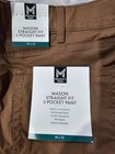 Men's Member Mark Straight Fit Mason 5 Pocket Pant SZ 40 x 32 Tobacco/Brown Tile — photo 4