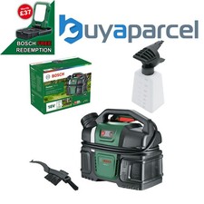 Bosch Cordless 18v Pressure Washer Cleaners Fontus 18V-6 + Detergent Nozzle