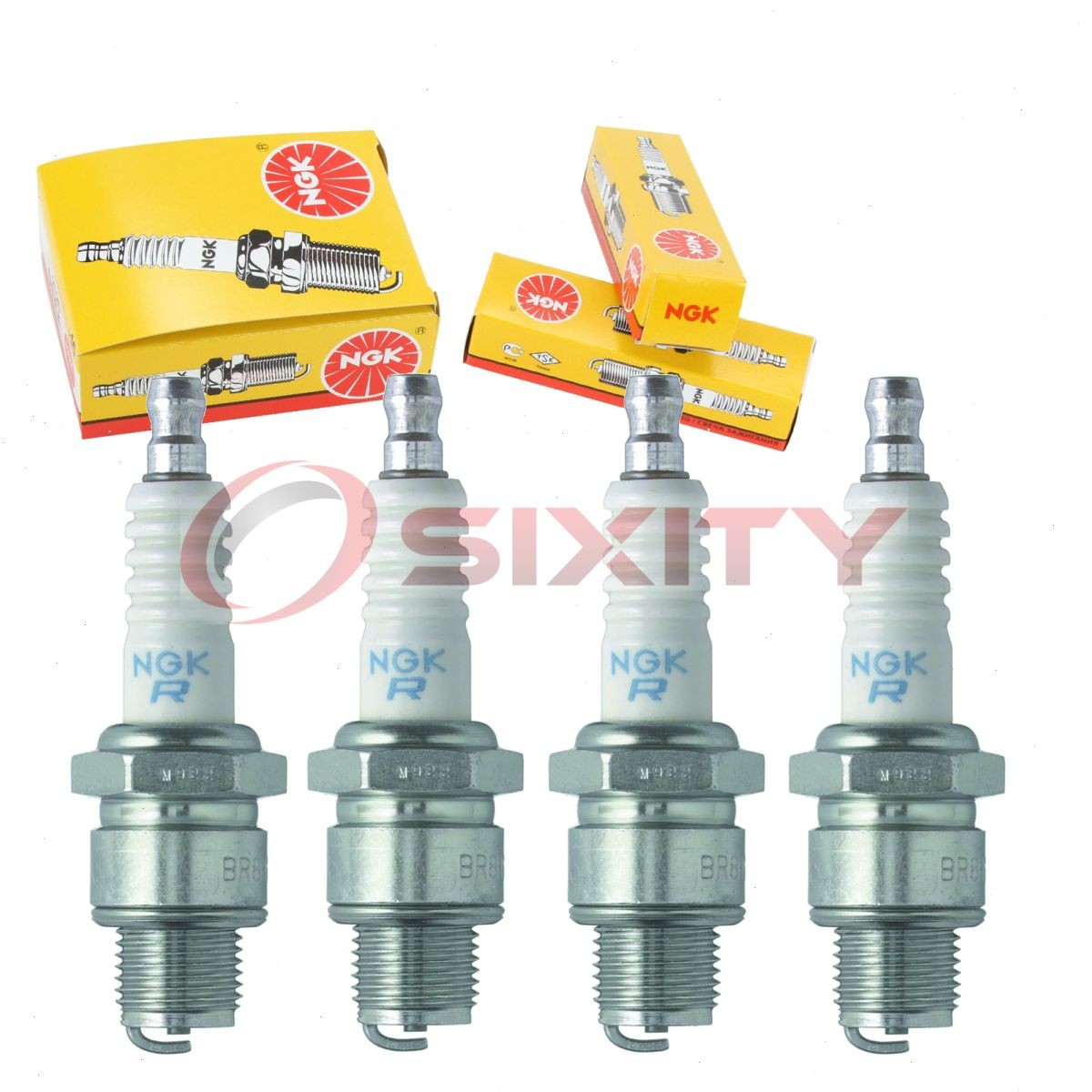 4 pc NGK 1445 BR7HS BLYB Standard Spark Plugs for WR5AP WR5AC WR5A W22FSR-U xo