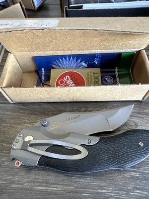 DISCONTINUED CRKT #1130 PHARAOH KNIFE NEVER USED IN BOX