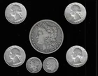 Silver Set $2.20 Face Pre 1964 w/Morgan 1879 Dollar