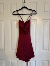 Windsor Red A-Line Homecoming Dress - Size M