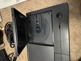 TurboGrafx-CD/TurboDuo video game system CIB complete w/ matching serial box, ++