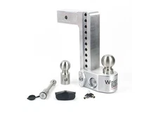 Weigh Safe WS10-2.5-KA 10" Drop Hitch w/2.5" Shank Keyed Alike WS05 Included