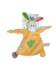 NEU * first NICI Esel beige rosa gelb grün Schmusetuch Kuscheltuch Schnuffeltuch