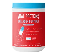 Vital Proteins Collagen Peptides Powder - Ice Pop Flavored Powder for Hair 05/27