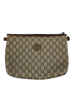 GUCCI PLUS Clutch Bag Canvas CML Allover Pattern From Japan