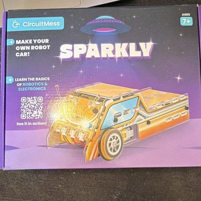 CircuitMess Sparkly Robot Car Kit STEM Ages 7+ 8-11 Years Alien 2023