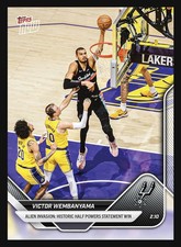 2026 TOPPS NOW ? VICTOR WEMBAYAMA ? SAN ANTONIO SPURS ? NO. 170