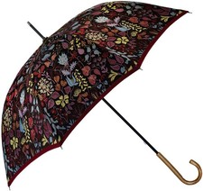 Makita Shoten Stig-L Long Umbrella Koshu Weave HERBARIUM Red Made in Japan