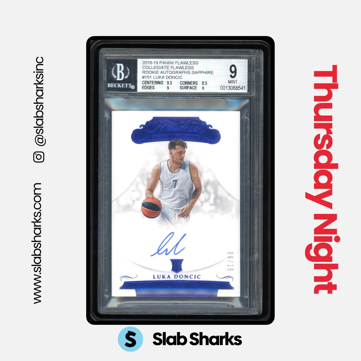 Luka Dončić Basketball Sports Trading Cards & Accessories