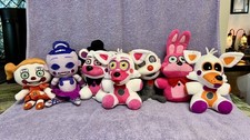 Funko Five Nights At Freddy’s Sister Location Lote de 7 Peluches con EXCLUSIVOS