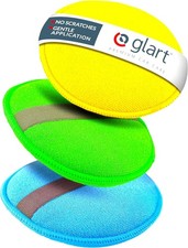 Glart 43PP Microfiber Polishing Pad Set - 3 pcs round 130x25 mm - for car polis