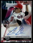 2020 Bowman's Best #B20-CC Cade Cavalli Best of 2020 Autographs