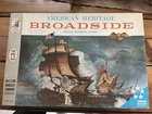 Vintage 1962 Milton Bradley American Heritage Broadside Board Game Naval Battle