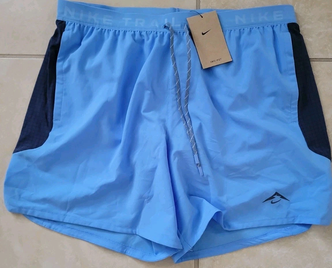 Nike Trail 6" Dri-fit Running Shorts Men's L NWT HJ3574-412 Brief Lined