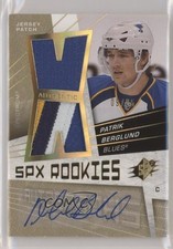 2008-09 SPx Rookies Auto Jerseys Spectrum 9/25 Patrik Berglund #174 Auto s3e