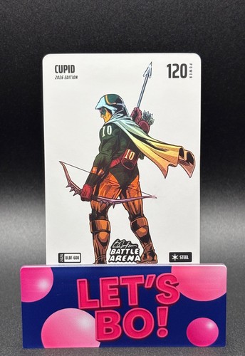 Bo Jackson Battle Arena CUPID `Jordan Love` Blizzard Battlefoil Steel #BLBF-608