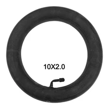 10 X 2.0 Inner Tube W/ Bent Valves Tyre Rubber For Tire Baby Carriages Bike