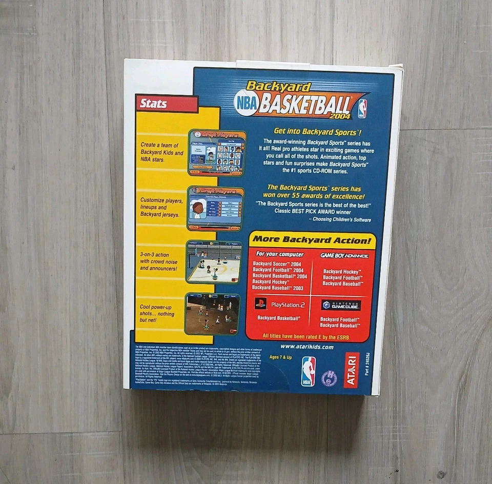 NBA Backyard Basketball 2004 - New Large Retail Box - PC CD-ROM - Image 2 of 4