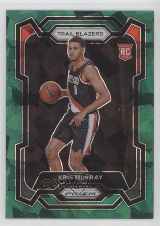 2023-24 Panini Prizm Green Ice Prizm Kris Murray #142 Rookie RC 1b0h