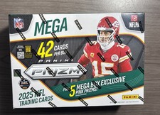 2025 Panini Prizm Football Hobby Mega Box