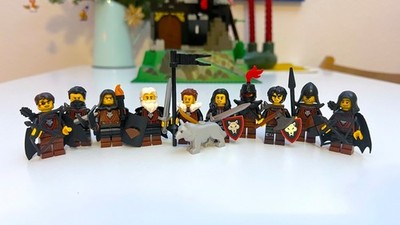 LEGO Wolfsrudel - 10x Minifiguren (MOC) + Wolf