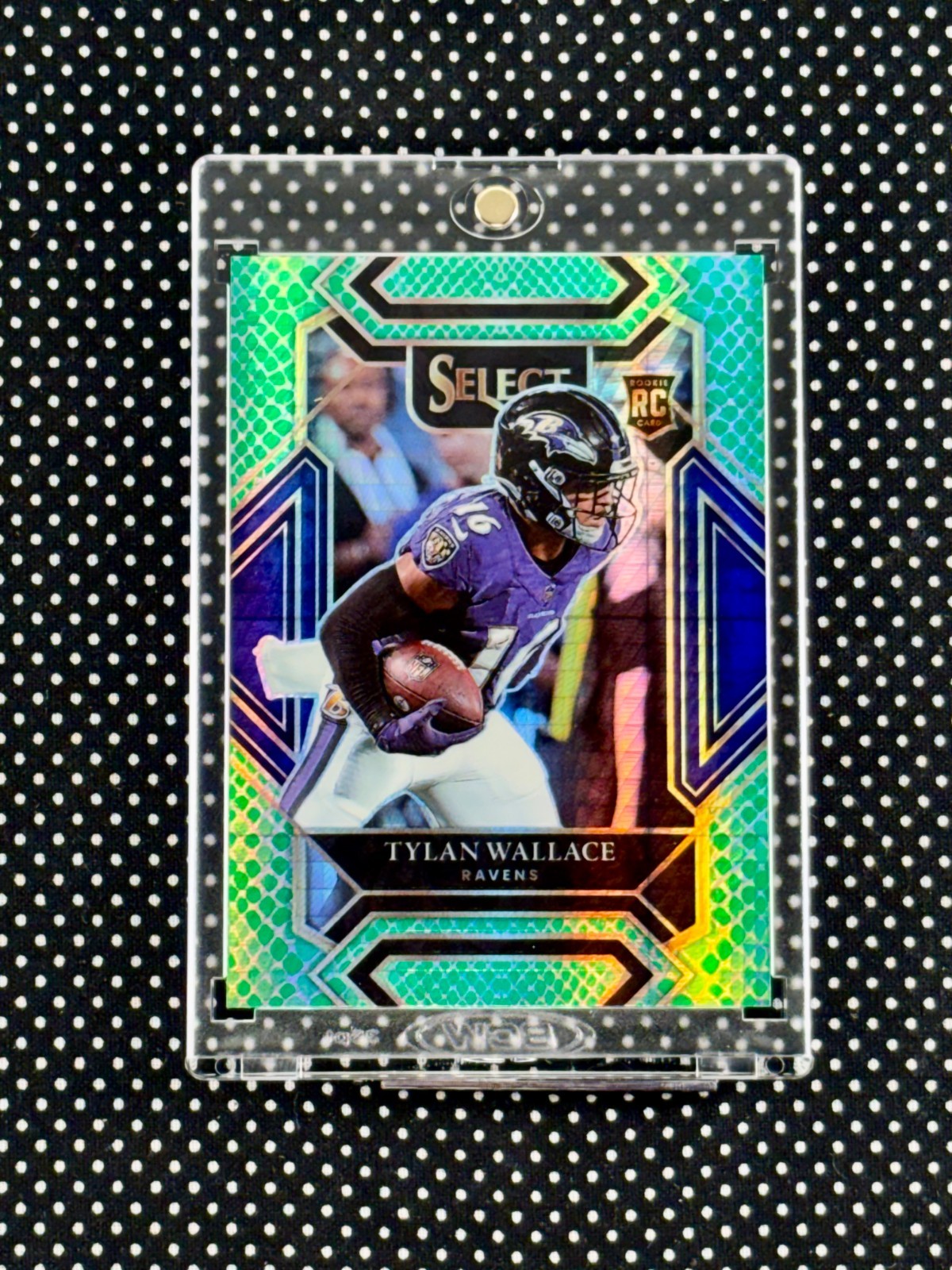 Tylan Wallace Panini Select #278 White Die Cut
