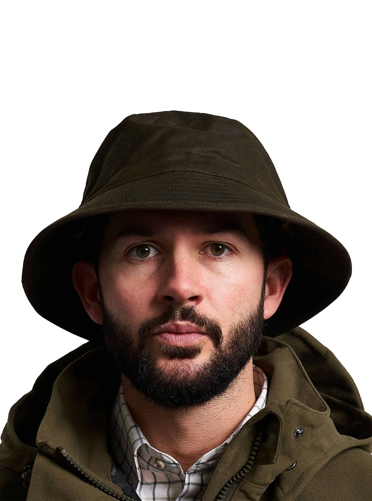 Jack Pyke Waxed Bucket Hat Green