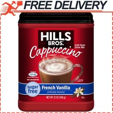 Hills Bros. Cappuccino Mix Rich, Frothy CoffeehouseTasting Instant Drink Mix