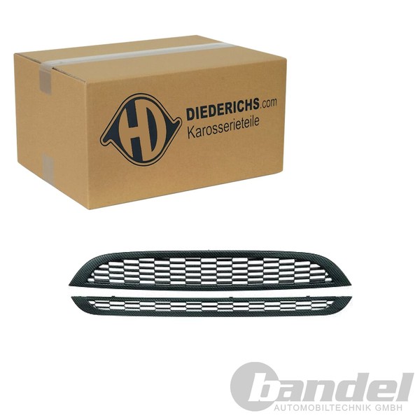 Diederichs Sport KÜHlergrill KÜHlergitter Passend FüR Mini R50-R53 Carbon Look-image
