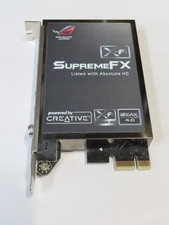 CREATIVE ASUS ROG SUPREME FX X-FI RAMPAGE II EXTREME SOUND CARD