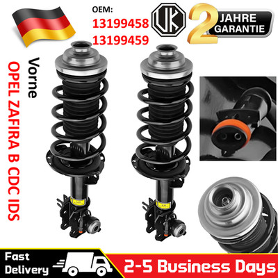 2x Vollständig Stoßdämpfer Für OPEL ZAFIRA B CDC IDS - L and R 13199458/13199459