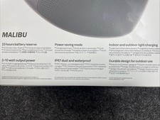 Urbanista Altoparlante Bluetooth senza fili, altoparlante ad energia solare con riproduzione senza fine, altoparlante portatile impermeabile IPX7, controlli pulsanti, Bluetooth 5.2 Dual Pairing - 5