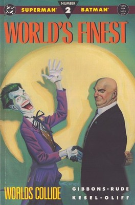 Superman Batman: World's Finest 2 (DC 1990) of 3, Worlds Collide, Luthor & Joker
