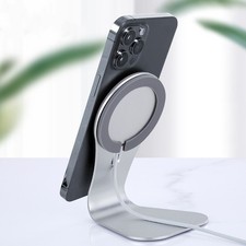 For iPhone 12 13 14 15 Pro Max Magsafe Magnetic Wireless Charger Station Stand