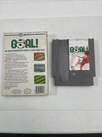 GOAL! (Nintendo, NES) Tested No Instructions