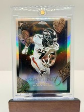 2025 Topps Chrome Football Fortune 15 Refractor Bijan Robinson F15-14