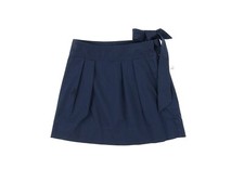Vineyard Vines 145942 Womens Navy Mini A-line Pleated Skirt Sz 2