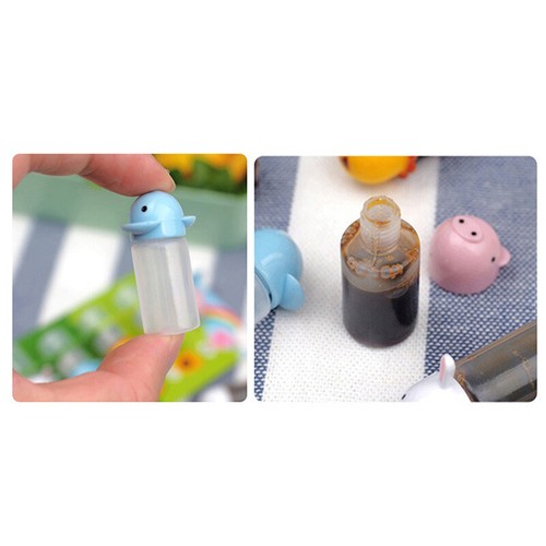 6Pcs Portable Mini Ketchup Sauce Bottle Seasoning Sauce Bottle Kitchen Tools MB - Picture 6 of 12