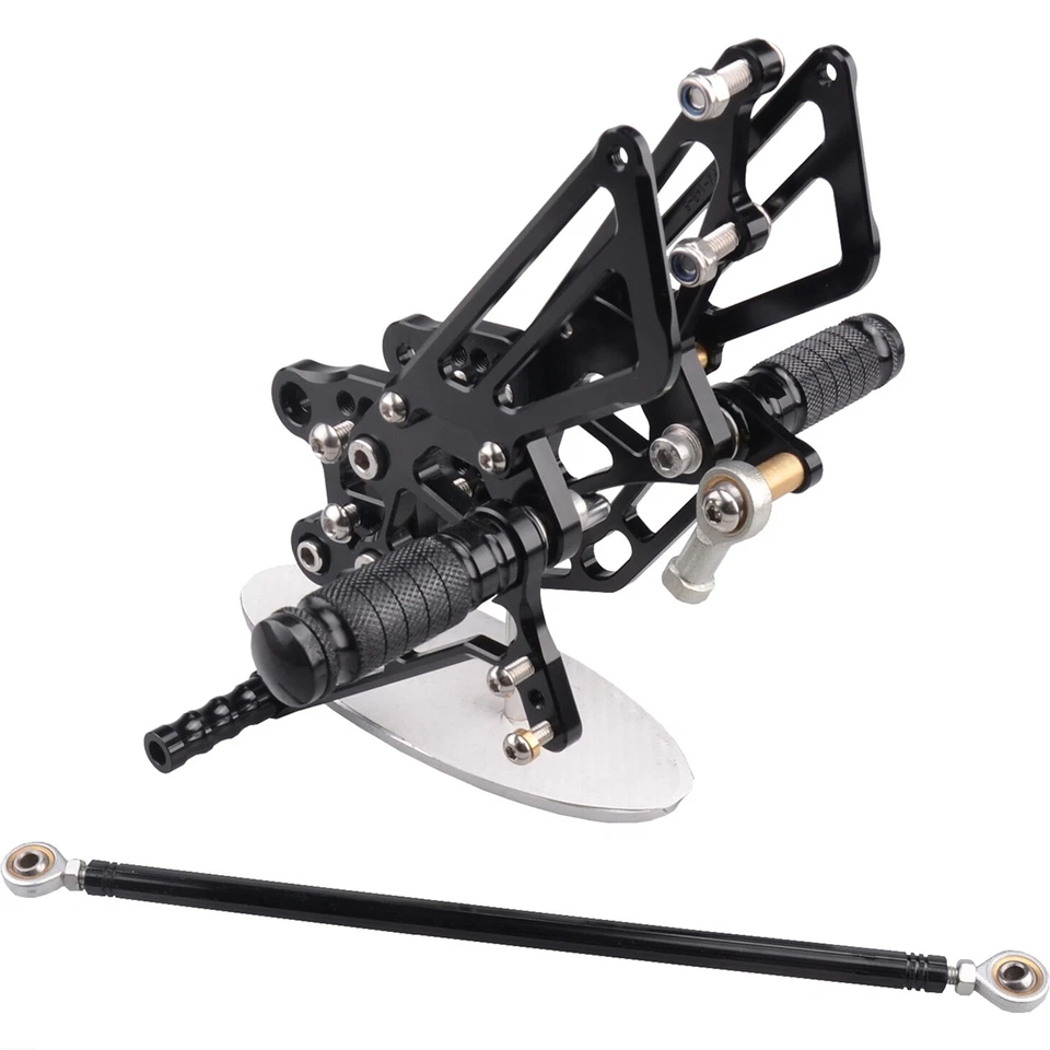 Black CNC Rearset Footpeg Brake Shift For Kawasaki NINJA ZX14 ZX14R 2006-2023 - Imagem 3 de 4