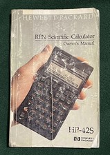 Manuale d'uso per calcolatrice scientifica HP-42S