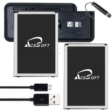 Fits for Tracfone LG Rebel 3 LTE L157BL L158VL Battery 3220mAh w/ Charger Cable