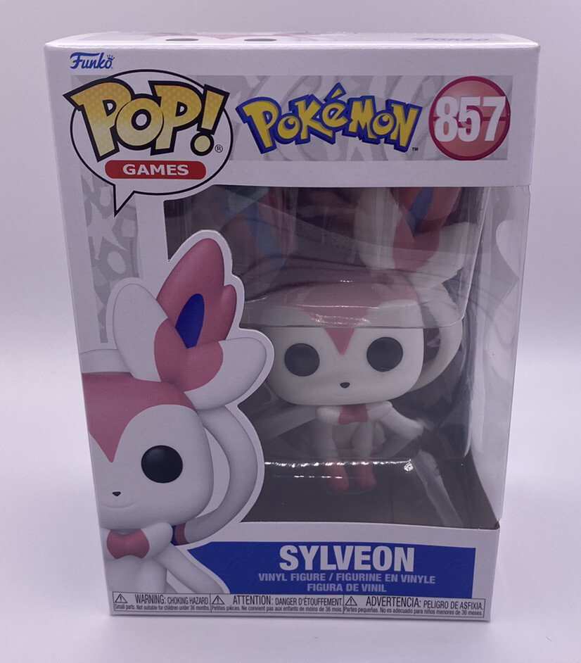 Funko Pop! Games Sylveon #857 Pokemon Nintendo Eevolution Vinyl