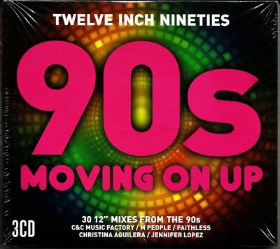 Various   Twelve Inch Nineties - 90s Moving On Up - 3CD - Neu - OVP -